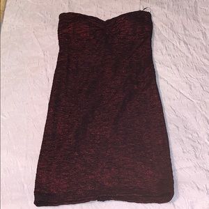 Black & Red sparkly cocktail dress